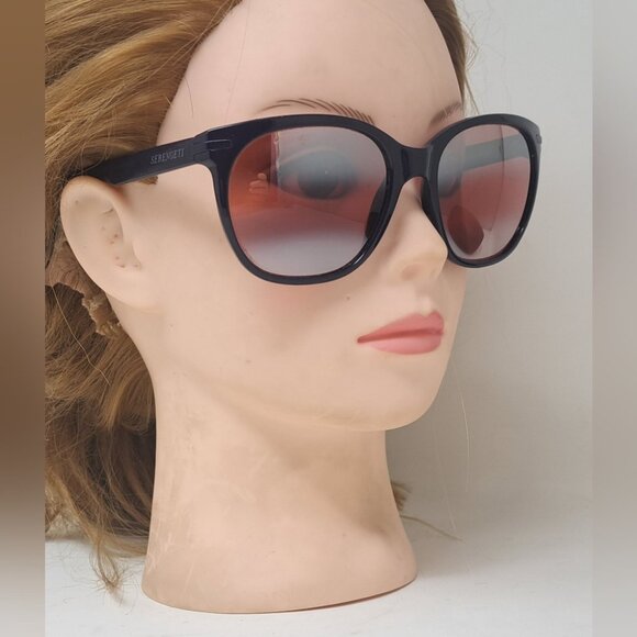 Serengeti Sunglasses Vermillion Rose Double Gradient Mirror Corning 90s 5245K - Picture 10 of 16